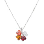 Collana Donna AMEN Quadricuore - CLPQUBMAR - immagine 2