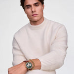 Orologio Uomo DANIEL WELLINGTON Iconic Chronograph St Mawes Emerald Gold - DW00100876 - immagine 2