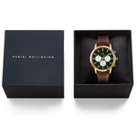 Orologio Uomo DANIEL WELLINGTON Iconic Chronograph St Mawes Emerald Gold - DW00100876 - immagine 5